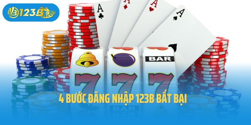 4 bước đăng nhập 123B bất bại